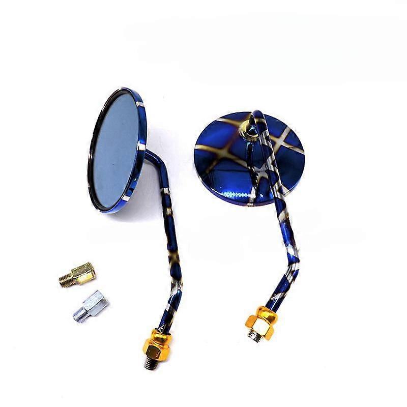 New Pattern Motorcycles Universal Equipments Modified Part Accessories Exquisite 10mm Rearview Mirror Reflector for Cafe Racer