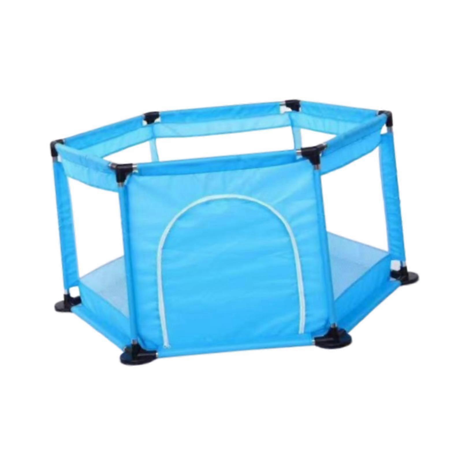 לול בייבי גדר ביטחון מקורה רב תכליתית לדירות חדר שינה ילדים כחול