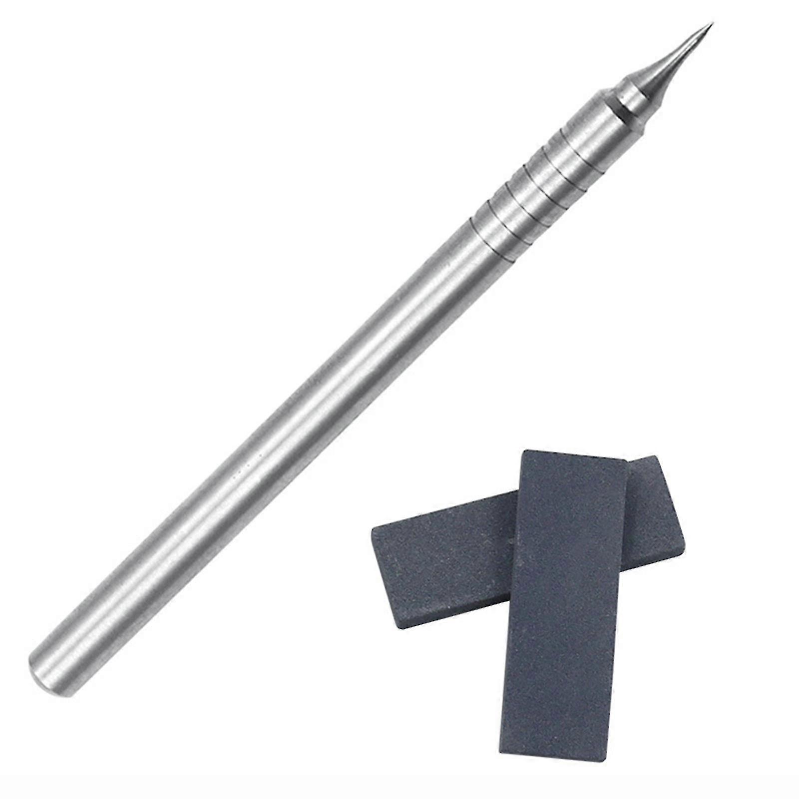 1 ks Modelování Scriber Gravírované jehlové pero s 2 brusnými papírovými modelovými nástroji