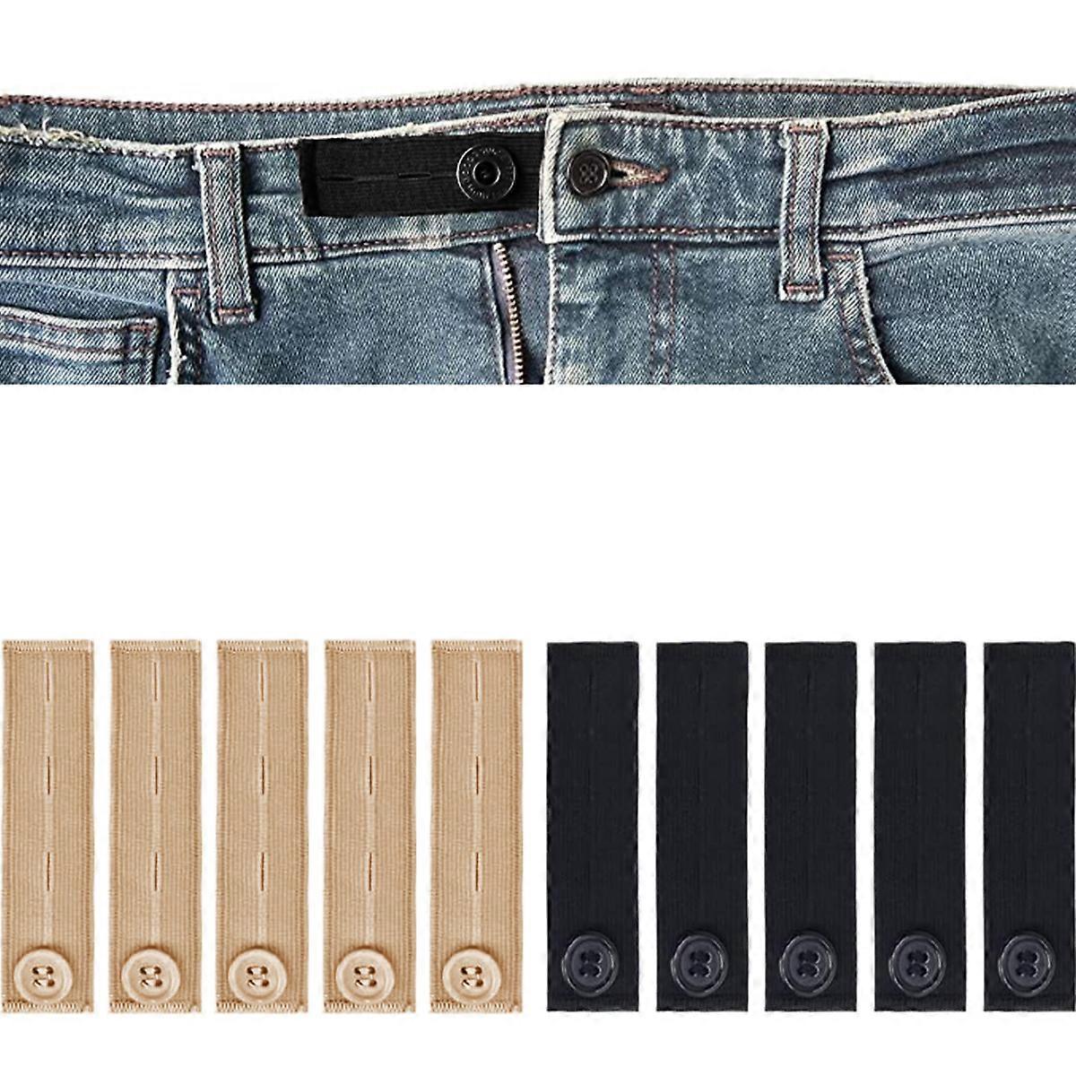 Elastic Waist Extenders for Pregnant or plus size Pants and Shorts10