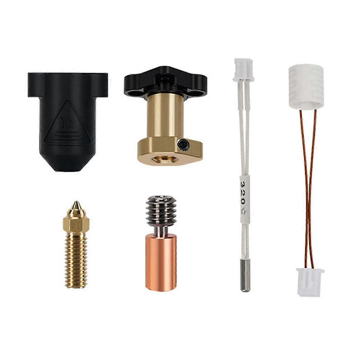 Updated Hotend Kit For K1 Hotend For K1/k1 Max Ceramic Heating Block Kit Extruder For K1 3d Printer