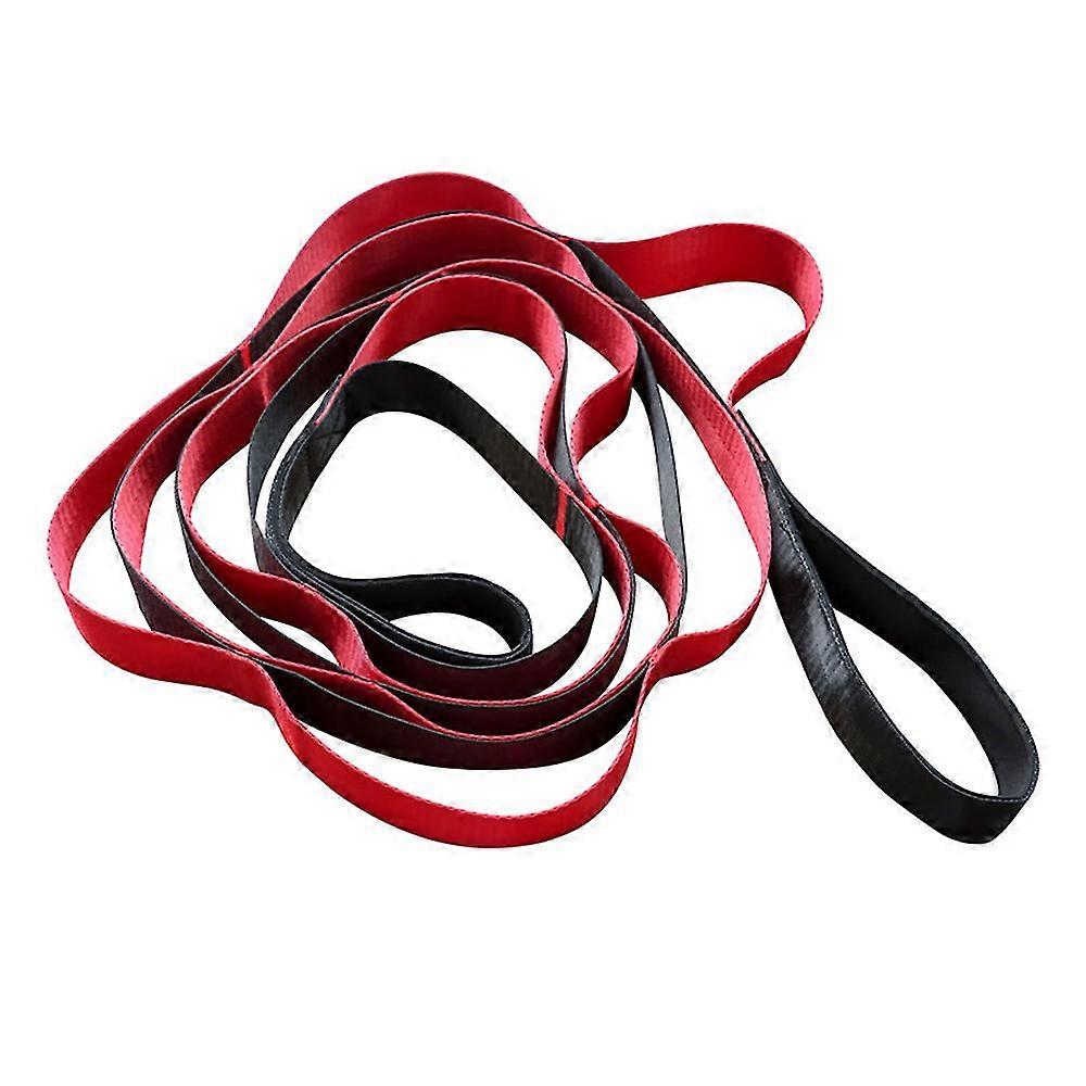 Stretching Strap Band - Elastic Stretcher For Yoga, Running, Pilates, - Helps Increase Mobility