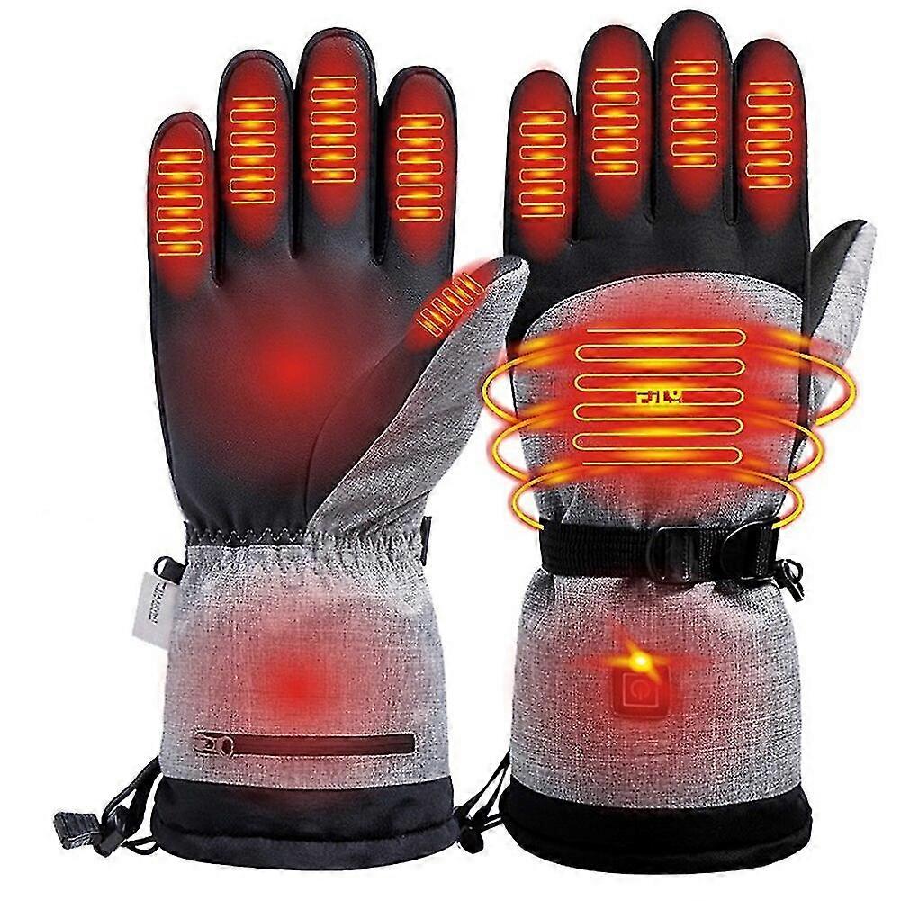 Beheizte Handschuhe Batteriebetriebene Winter Thermal Motorrad  Heizhandschuhe Wasserdichte Touchscreen Handwrmer zum Radfahren Skifahren  | Fruugo DE