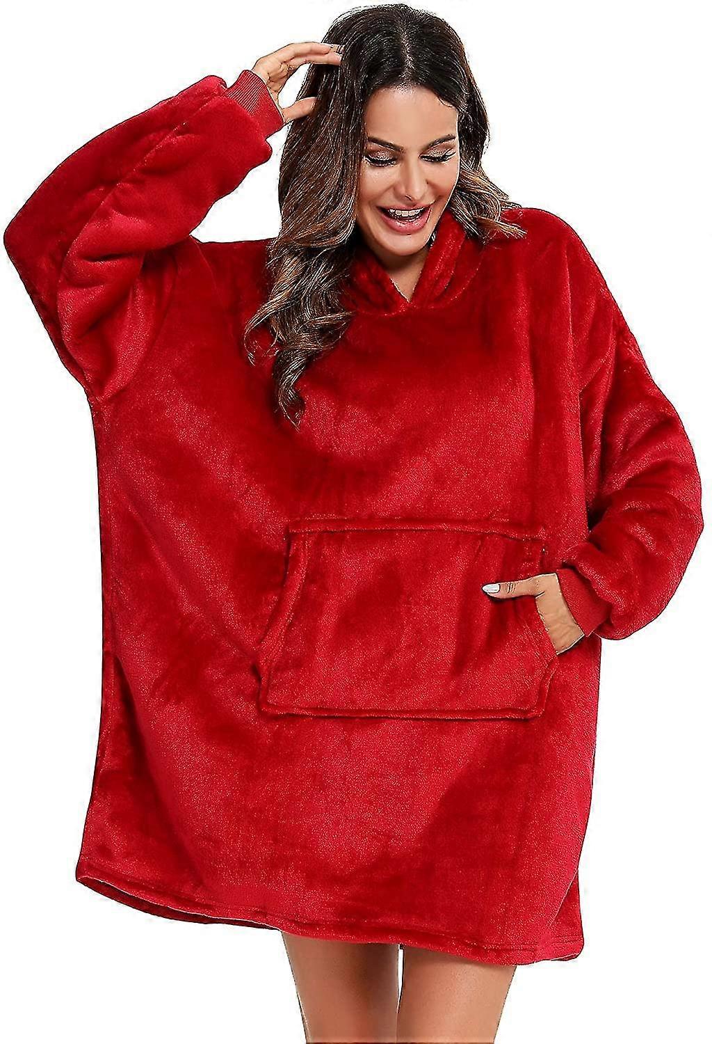 Pullover Felpa Con cappuccio Accappatoio Coperta Felpa con cappuccio, Coperta Felpa Flanella Felpe con cappuccio