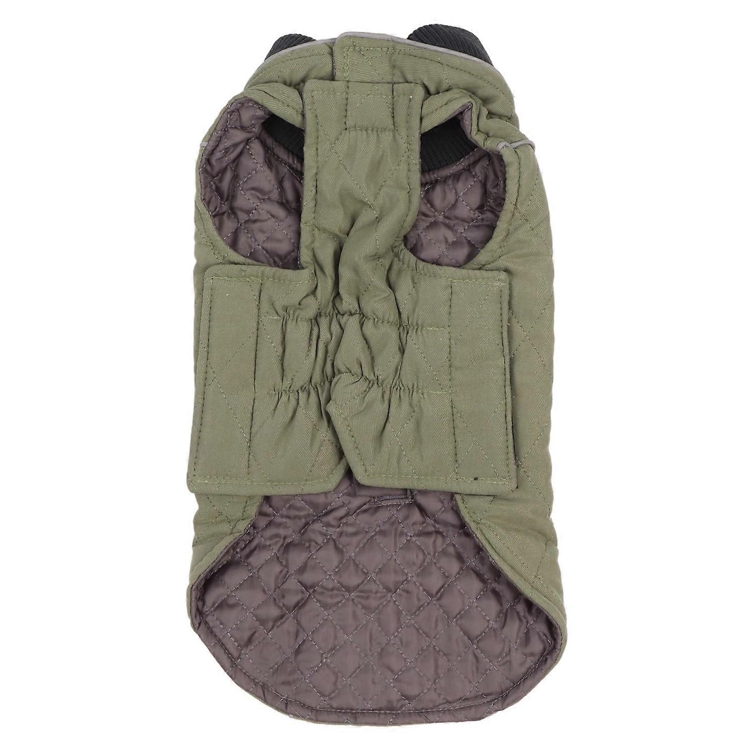 Dog Winter Coat Classic Stylish Thickened Warm Windproof Waterproof Reflective Pet Winter Jacket for