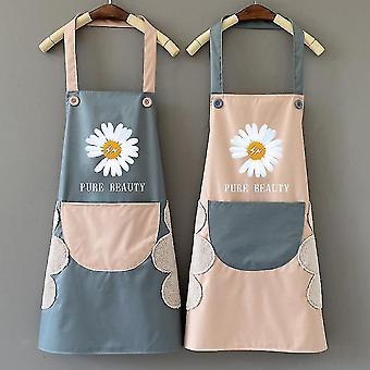 Grembiuli da cucina grembiule per le donne 2pack cucina grembiule tasca b grembiuli impermeabili per gli uomini donne casa | IT