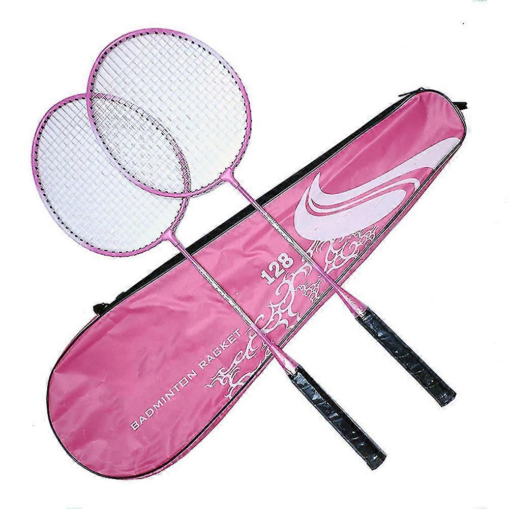Badmintons Racket Two-Pack Split Alloy Badmintons Racket Shoots For Beginners Students Training Shoots