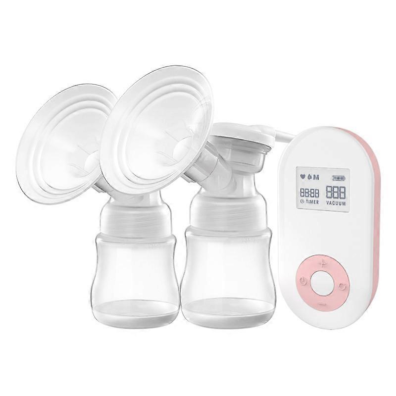 Double Electric Breast Pump, Breast Pumps with 3 Modes, Memory Function, High Definition Display, BPA Free (24mm)