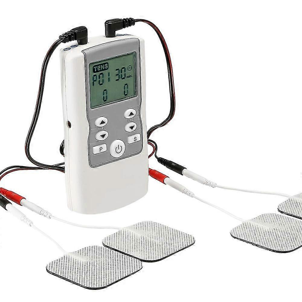 Squisito 28 modalità Tens Unit Machine Ems Stimolatore muscolare elettrico Fisioterapia Pulse Massager Dispositivo di frequenza regolabile della larghezza dell'impulso