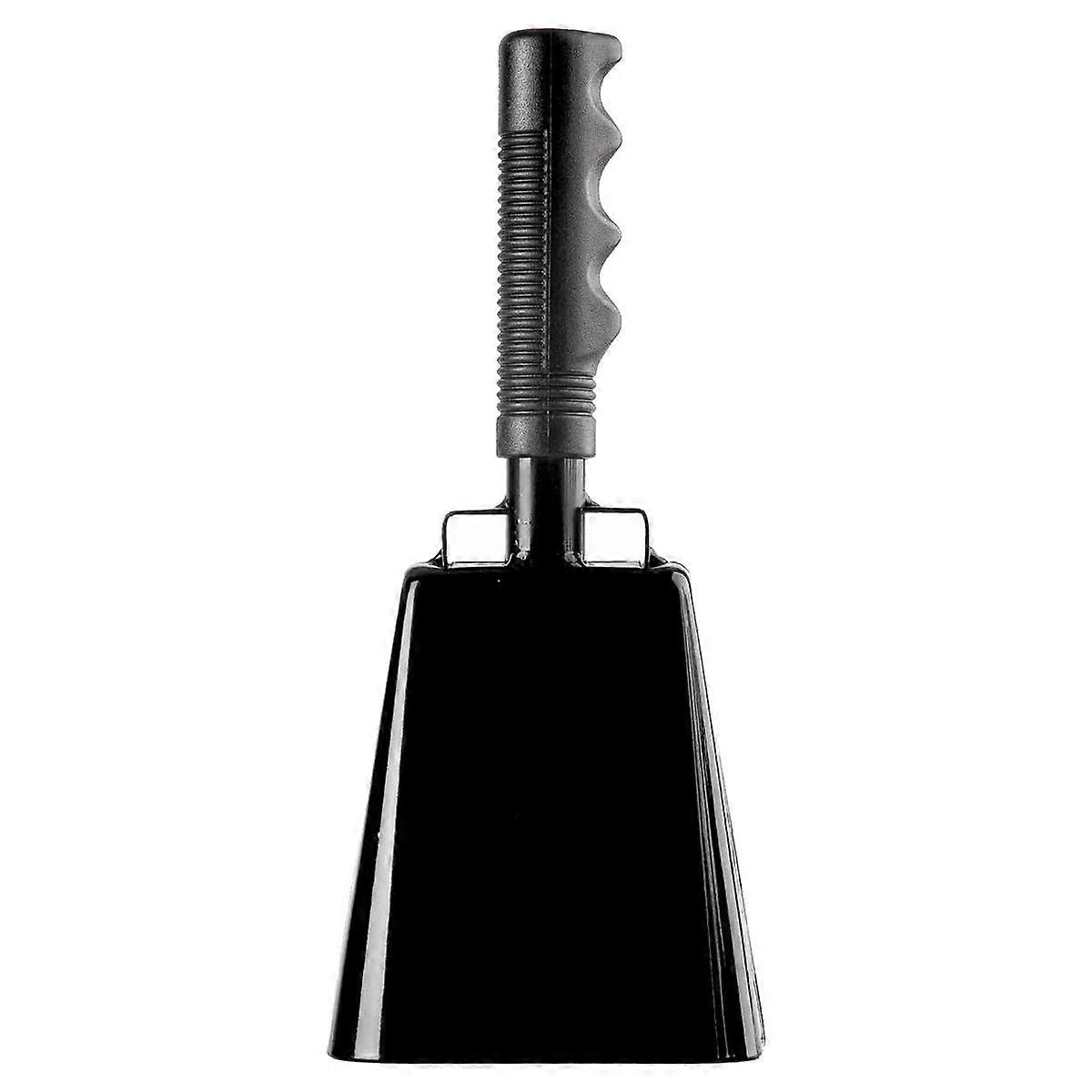 10Inch Steel Cow Bell with Handle, Cheering Bell and Loud Noise Makers for Sporting, Football Games