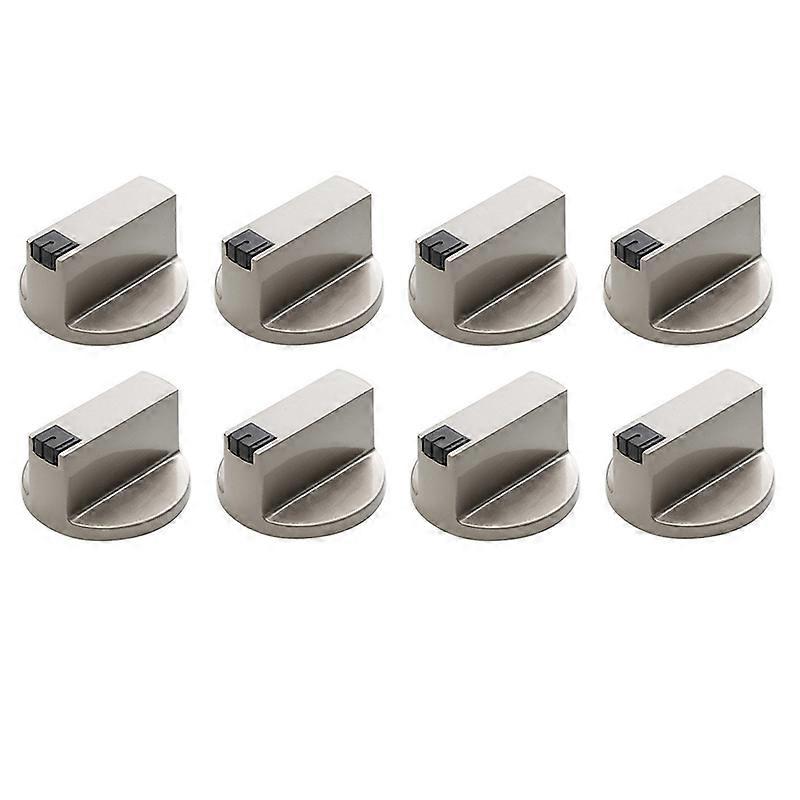 Stove Handle, 6mm Alloy Control Knob Oven Switch Universal Silver Gas Stove Control Knob, Suitable