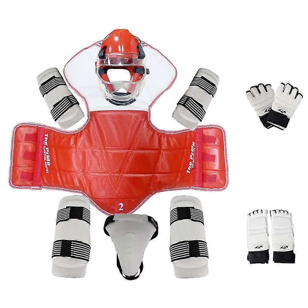 Lot 5 Équipements Protection Taekwondo/Karaté Ronyme - Ensemble Pro Removable & Ajustable