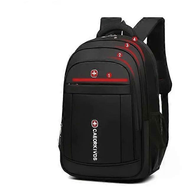 Men's Backpack 16 Inch USB Interface Computer Backpack Waterproof Oxford Cloth Student Backpack Large Capacity Business Backpack Backpacks