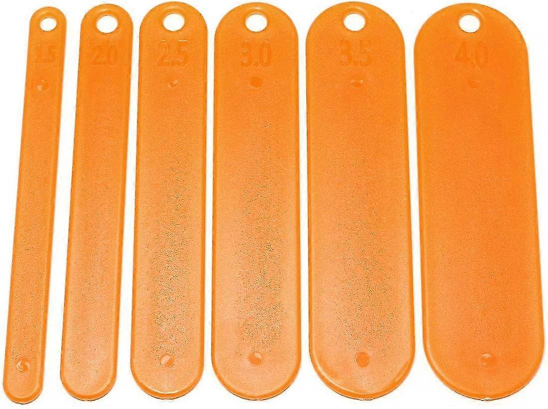 6pcs Fishing Netting Shuttles Kit 6 Size Tackle Plastic Net Making Repair Tools