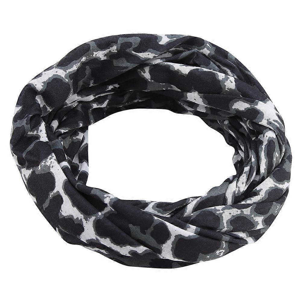 Reusable Multipurpose Loop Scarf   with  Smooth Zipper