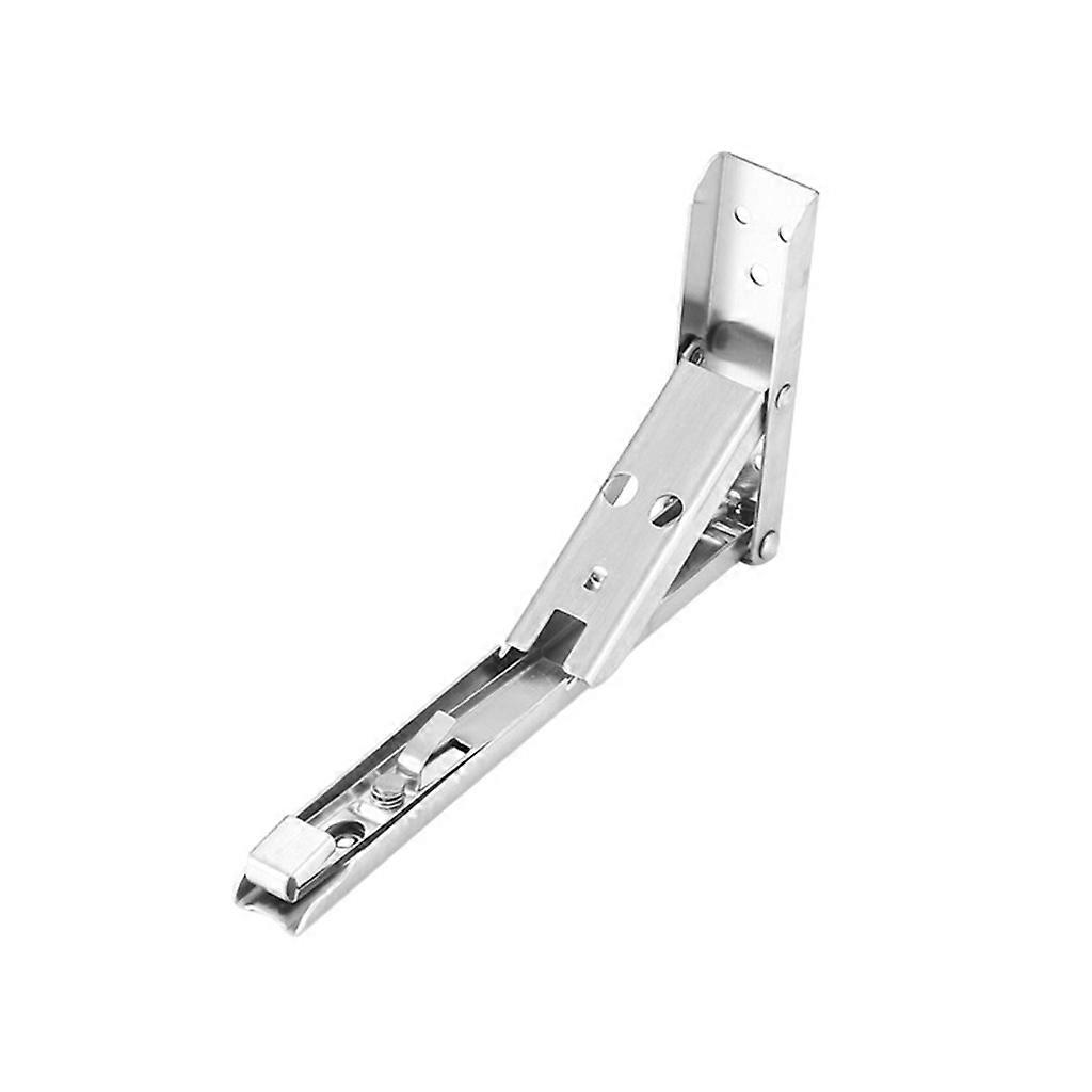 Folding Wall Mounted Shelf Bracket, Heavy Duty Metal Collapsible Shelf Bracket