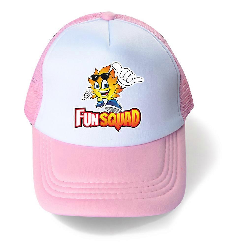 Çocuklar Erkek Kızlar Eğlence Squad Gamer Mesh Beyzbol Şapkası Tatil Snapback Ayarlanabilir Güneş Şapkası