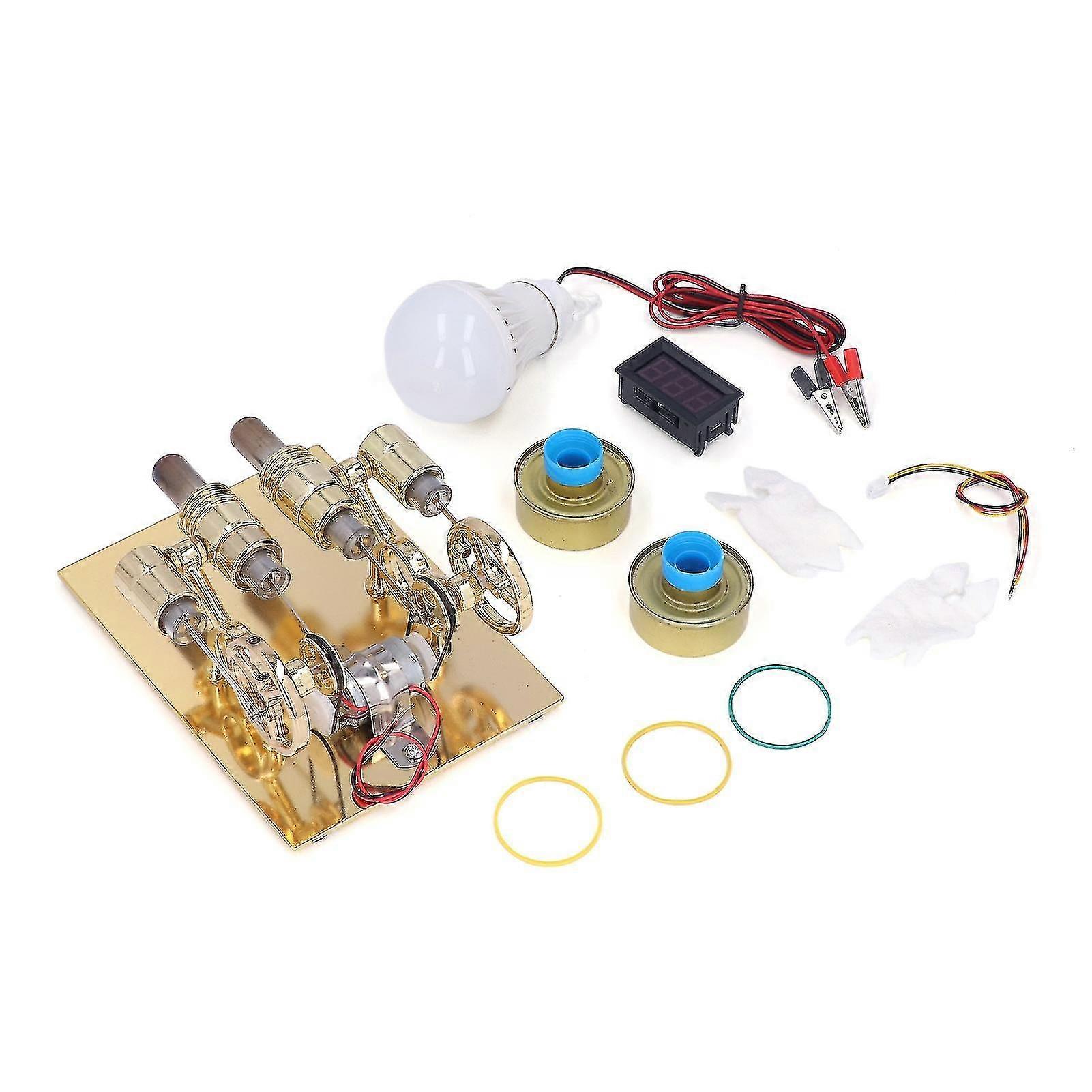 Stirling Engine Compact Structure High End Texture Fine Workmanship Balance Engine Motor Model For Gifts Teaching Aids