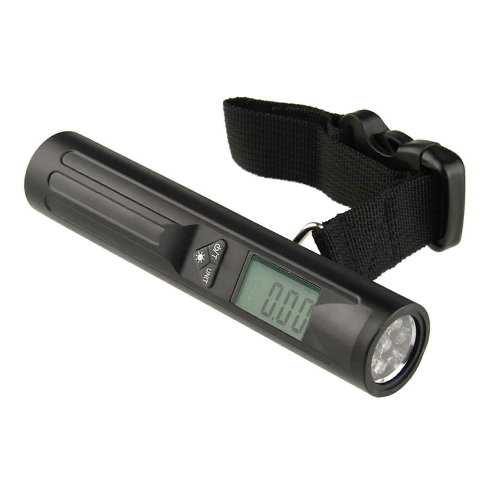 Digital Luggage Scale with Flashlight Digitial LCD Display Backlight Baggage