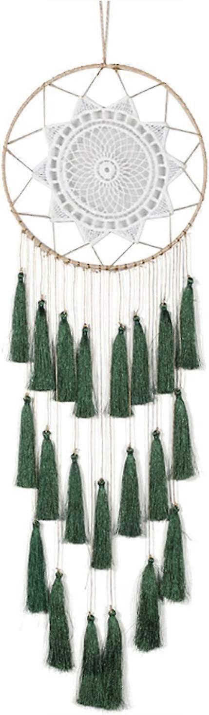 Wall Hanging Dream Catcher (Green)