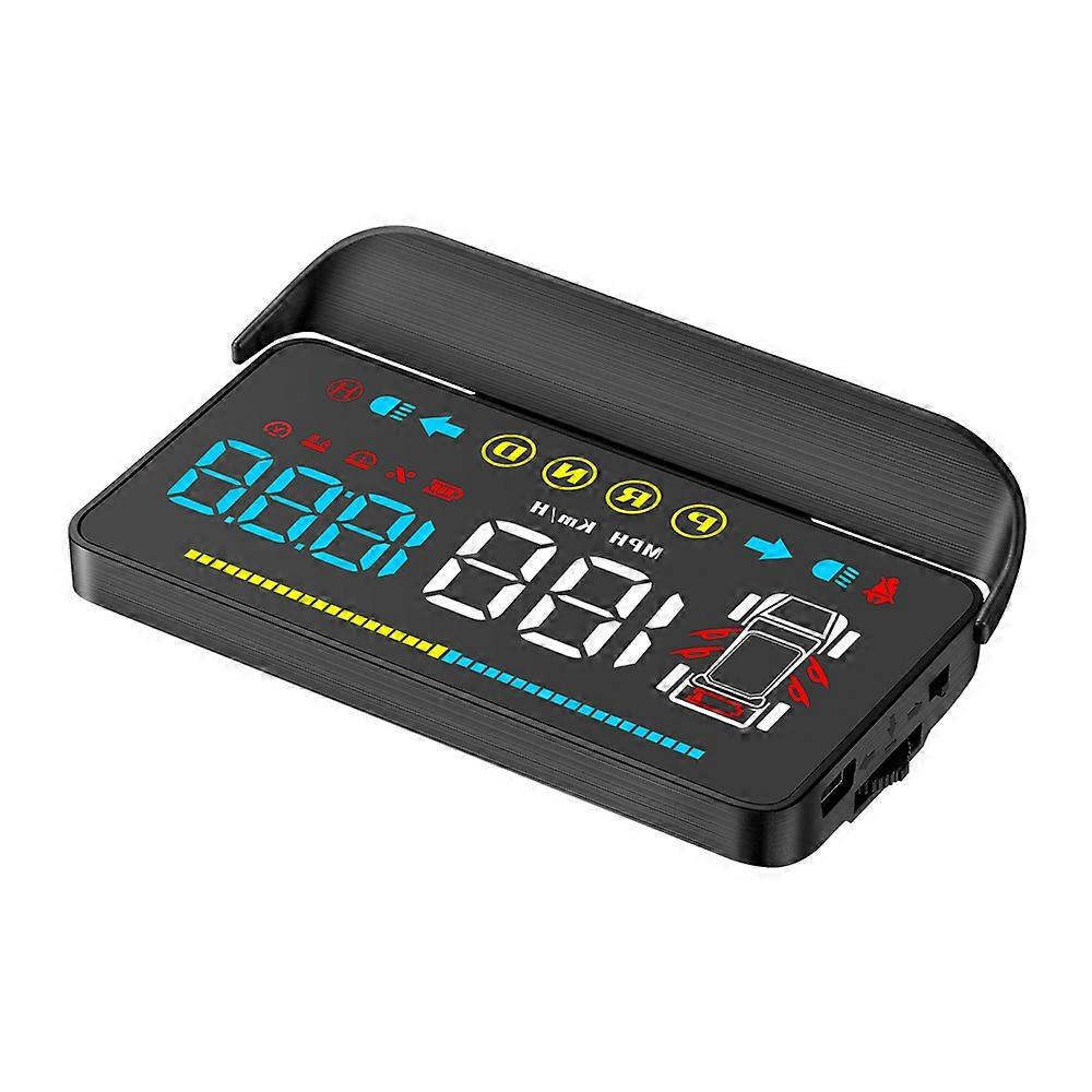 HUD Head Up Display para Tesla Modelo 3 Modelo Y Head Up Display Velocímetro de Projetor de Velocidade do Para-brisa com alarme de excesso de velocidade