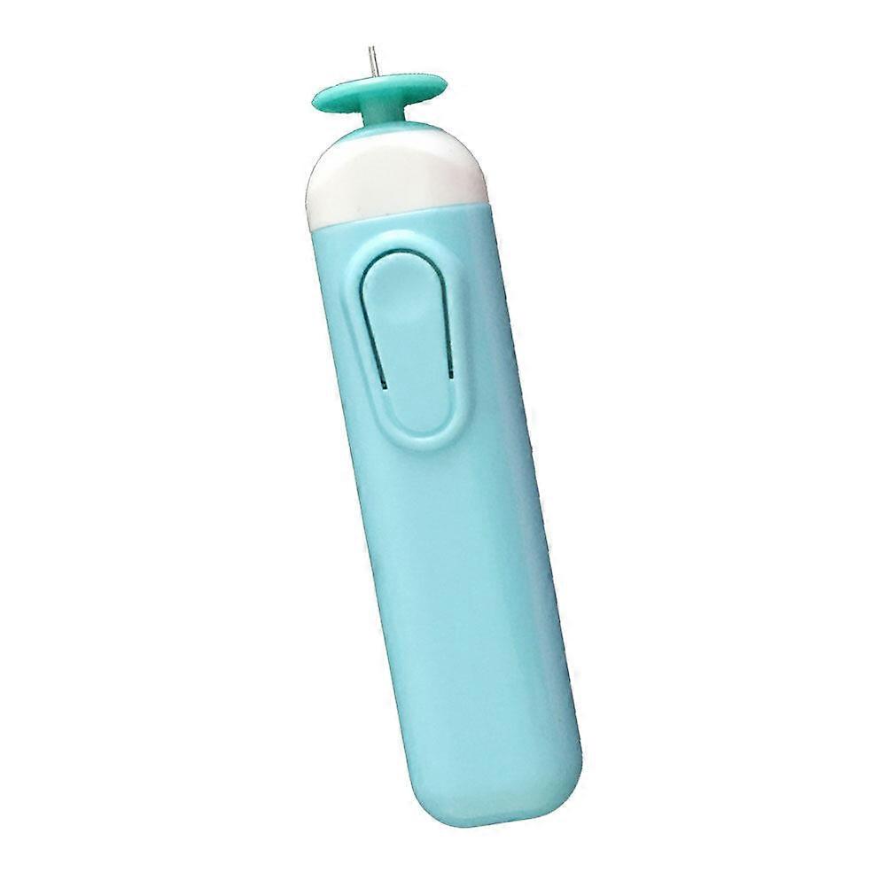 Electric Automatic Reel Automatic ABS Paper Folder Paper Rolling Electric Device No Battery Included(Sky-blue)