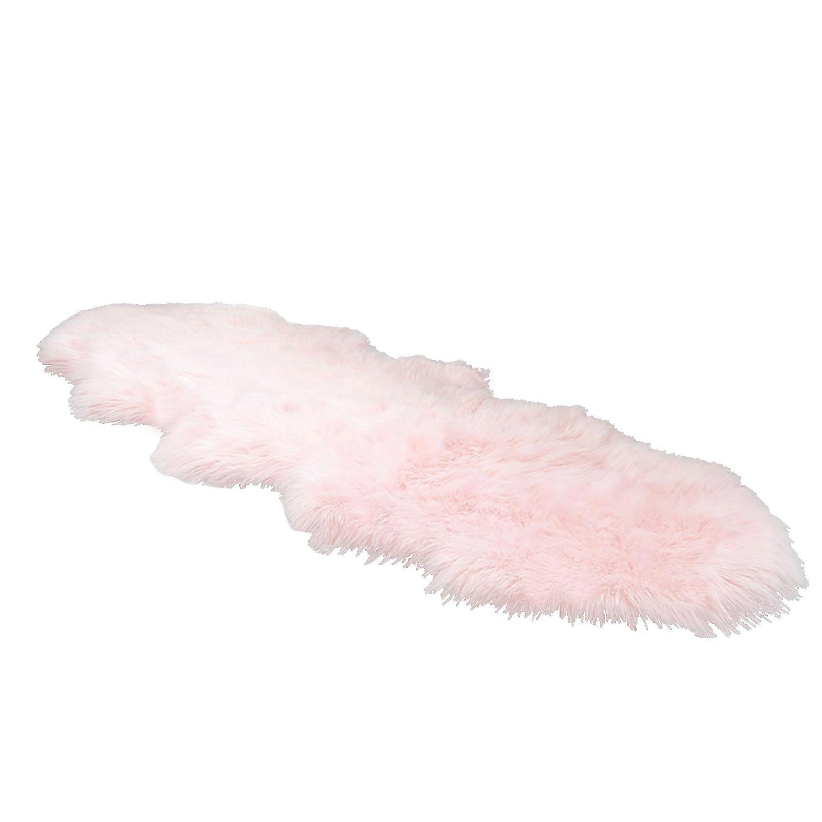 Weicher Schaffell-Kunstfellteppich weißer flauschiger Bereich Teppiche Stuhl Couchbezug Fuzzy Teppich