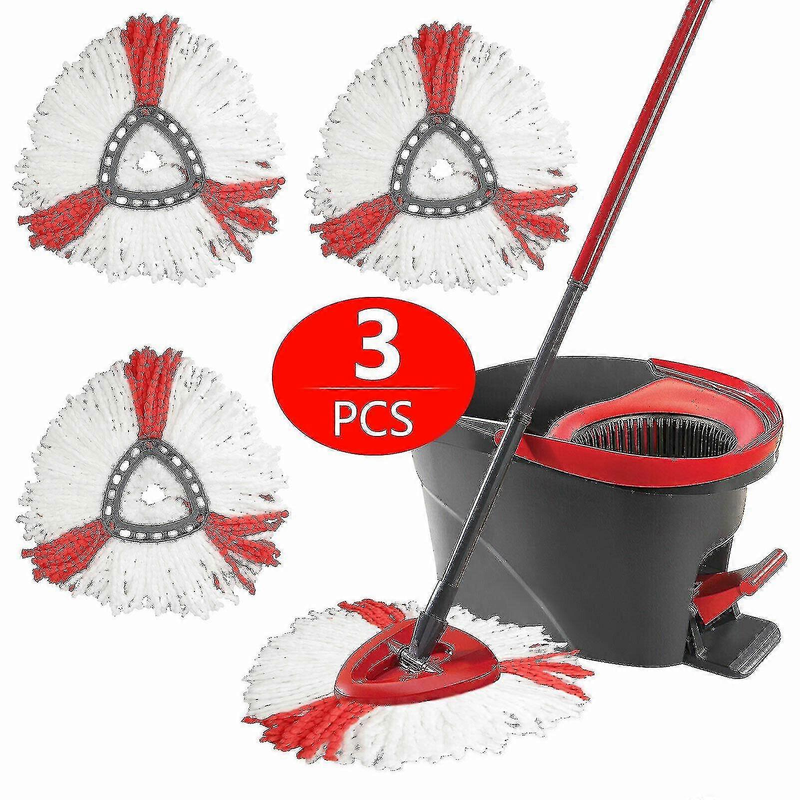 Mikrofibermopphuvud för O-cedar Spin Mop