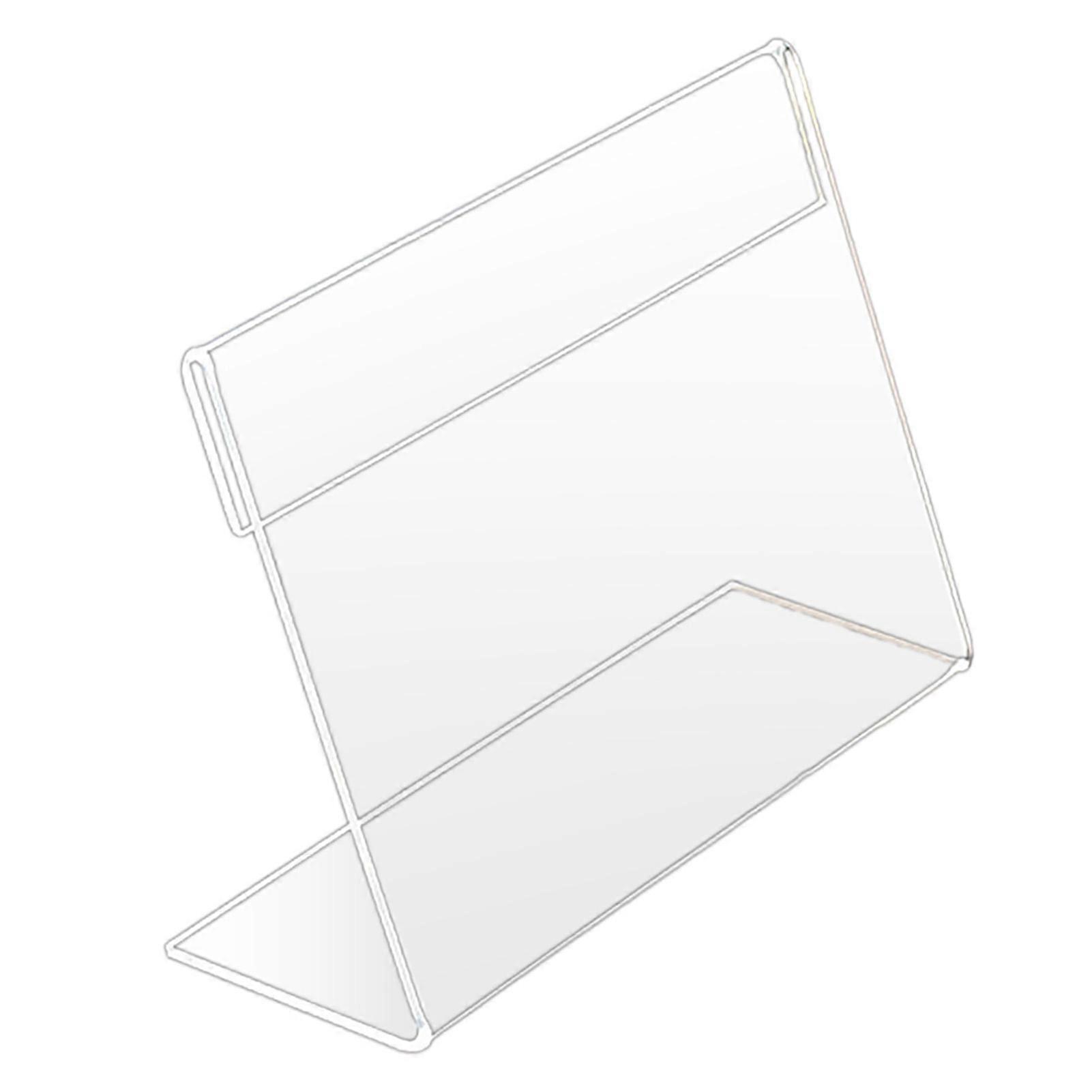 Multi-function Transparent Acrylic Display Holder for Meeting