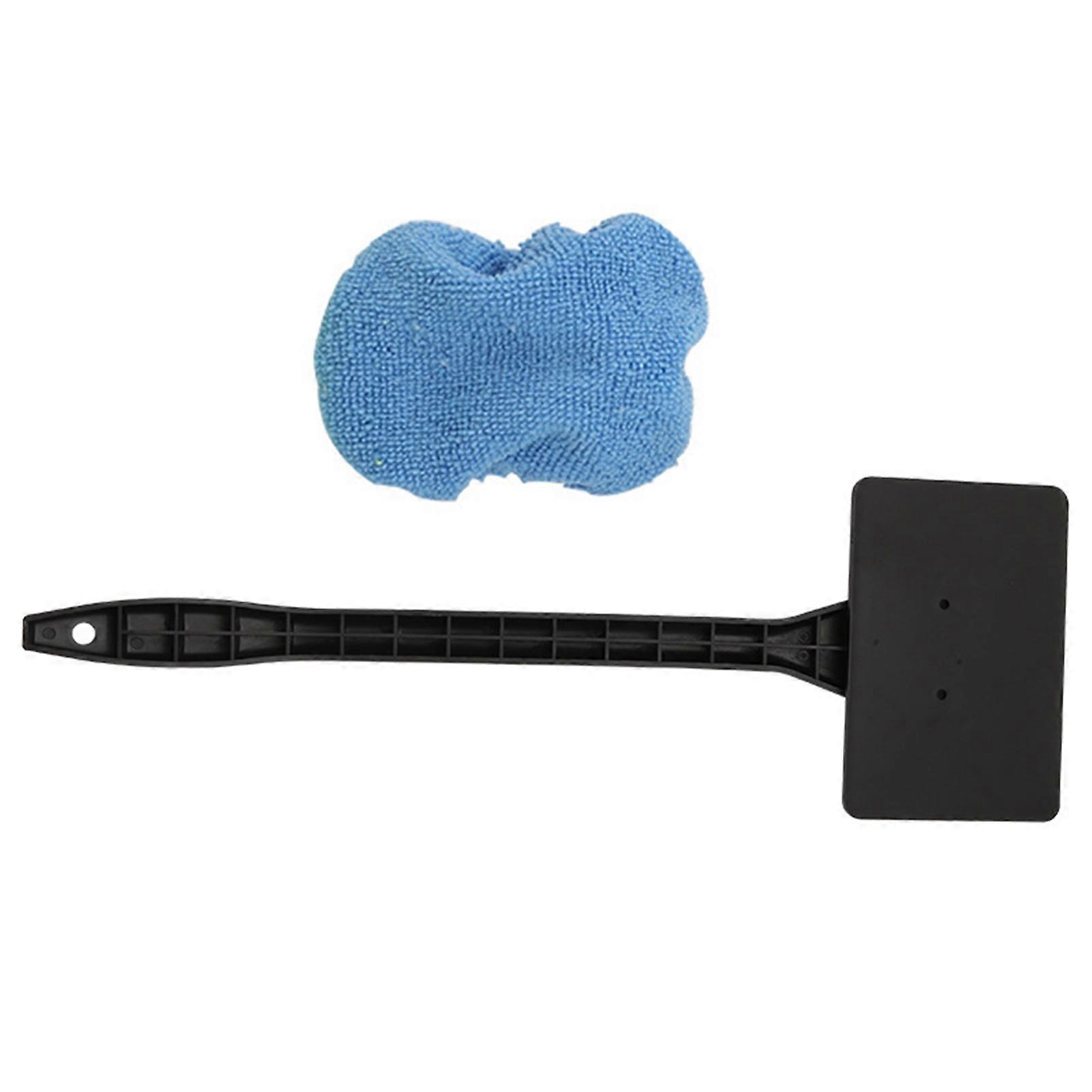 Plastic Windshield Brush Ergonomic Wear-resistant Concave-convex Handle Windshield Wiper Tool for Auto JIKAIX