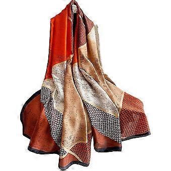Silk Scarf For Women Lightweight Satin Shawls And Wraps Fashion Elegant Ladies Olaof Scarfs Gifts