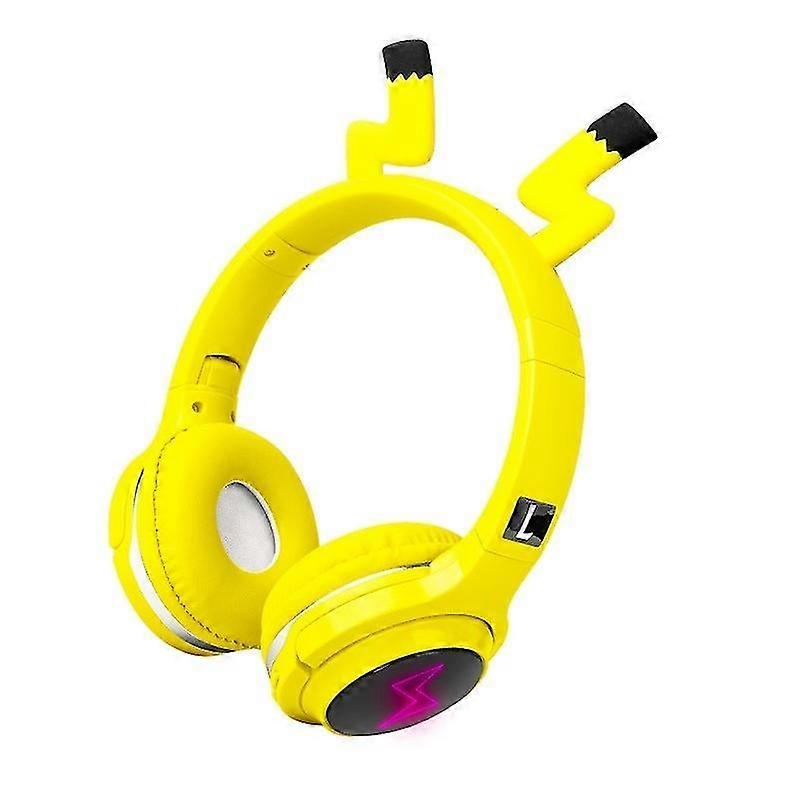 7 Couleurs Led Bluetooth Pikachu Casque