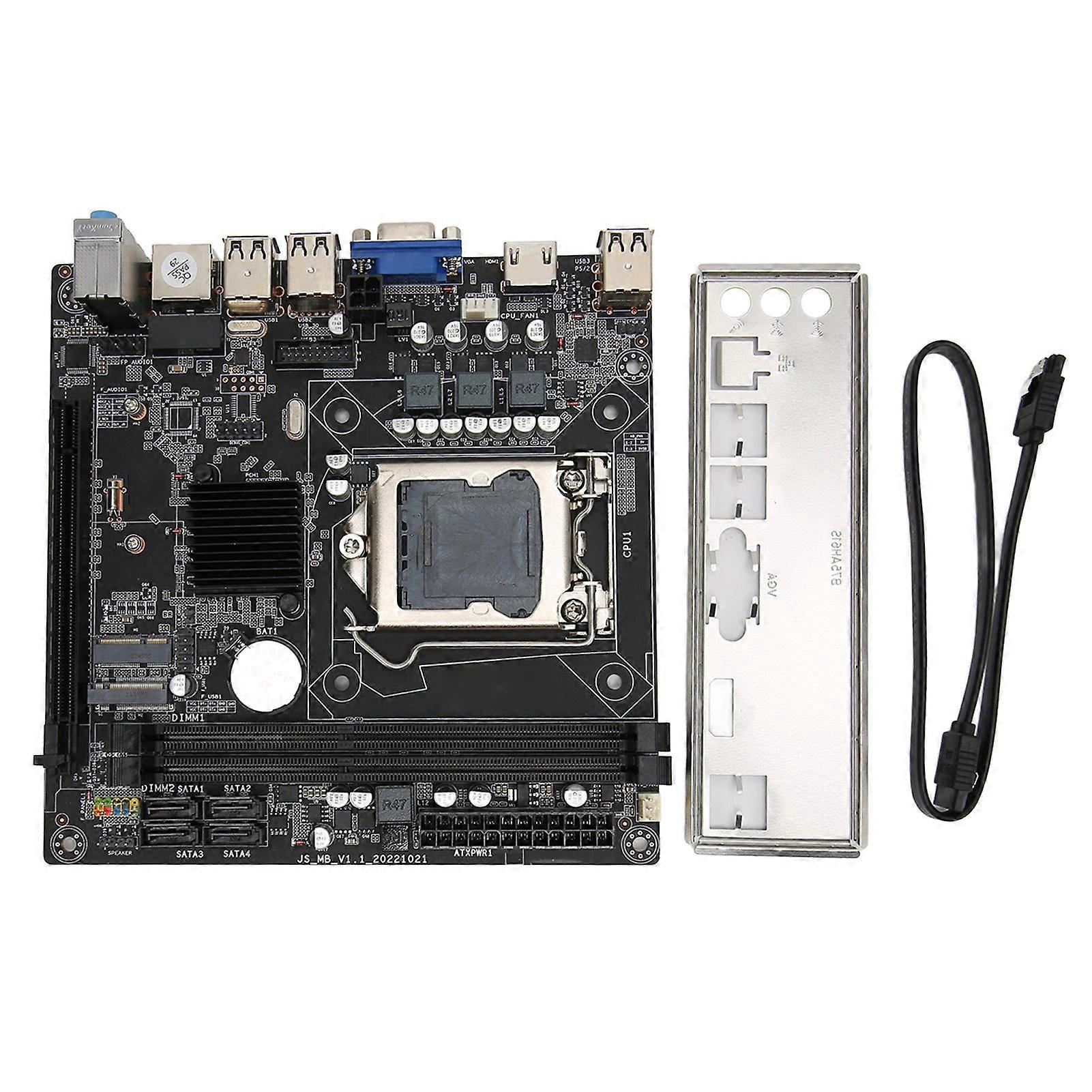 2 DDR3-Mainboard mit LGA1155-CPU, 4 SATA2.0, 12 USB2.0, PCIE 16X PCB-PC-Motherboard für den Desktop