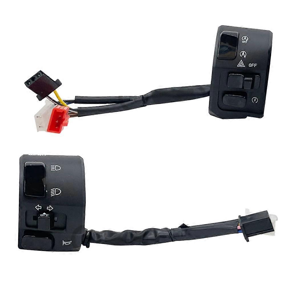 22mm Motorcycle Handlebar Control Switches Replacement Horn Button Turn Signal Headlamp Start Switch for NVX155 NMAX15