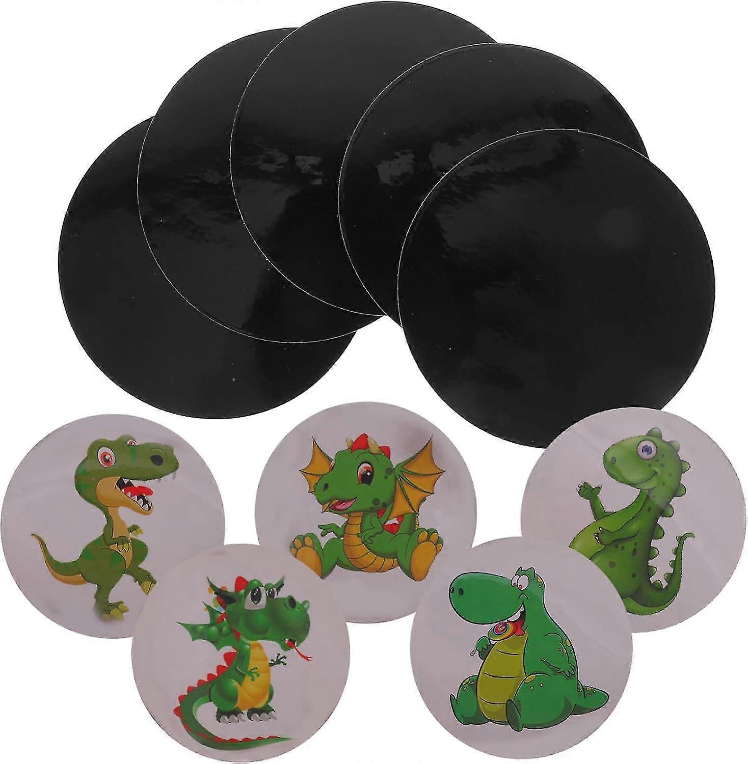 Color-Changing Stickers Labels for Potty Training - 20pcs, PVC, Animal Design