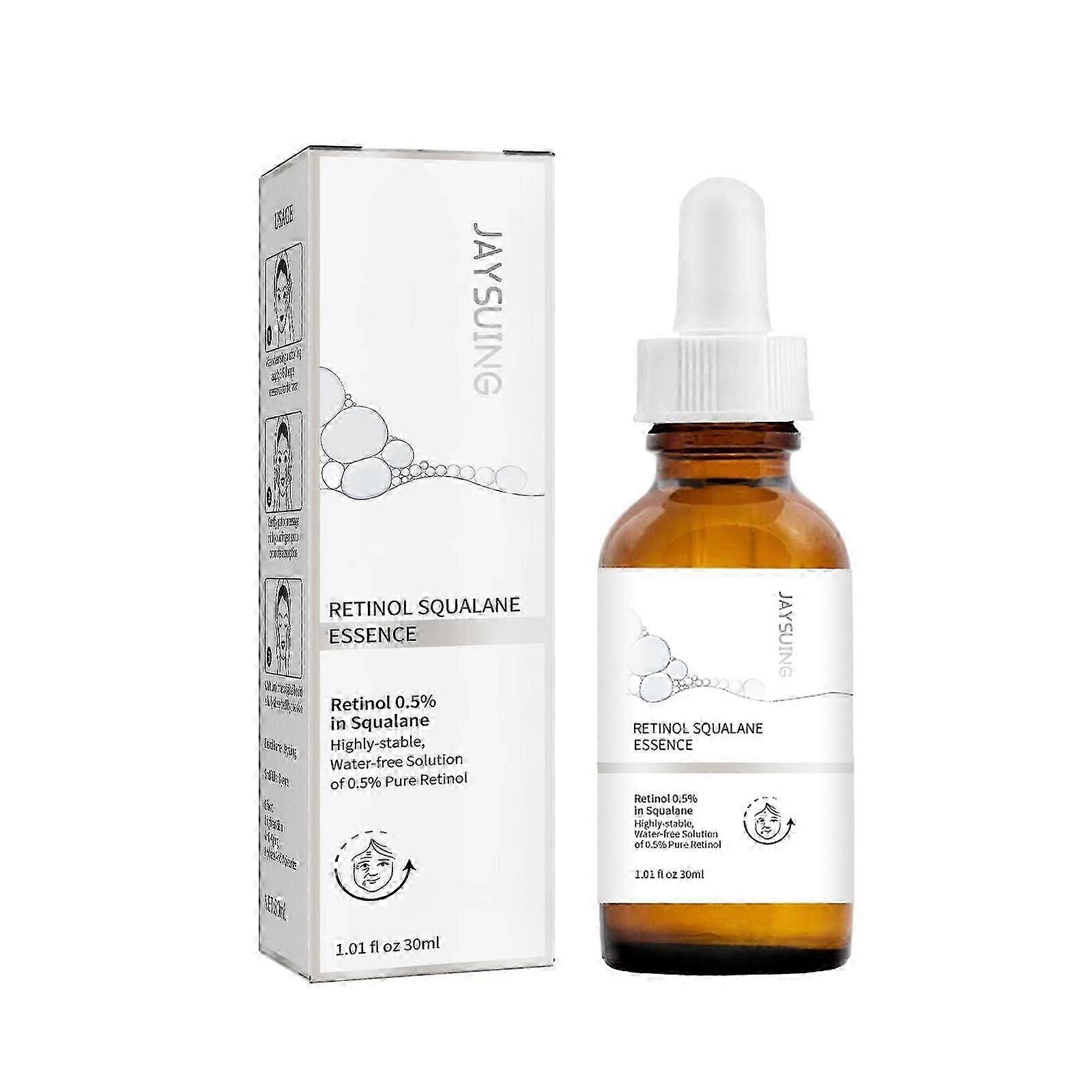 Jaysuing Retinol 0.5% Squalane Essence Lifting And Fading Facial Ρυτίδες Ενυδάτωση Αντιρυτιδική Ουσία -