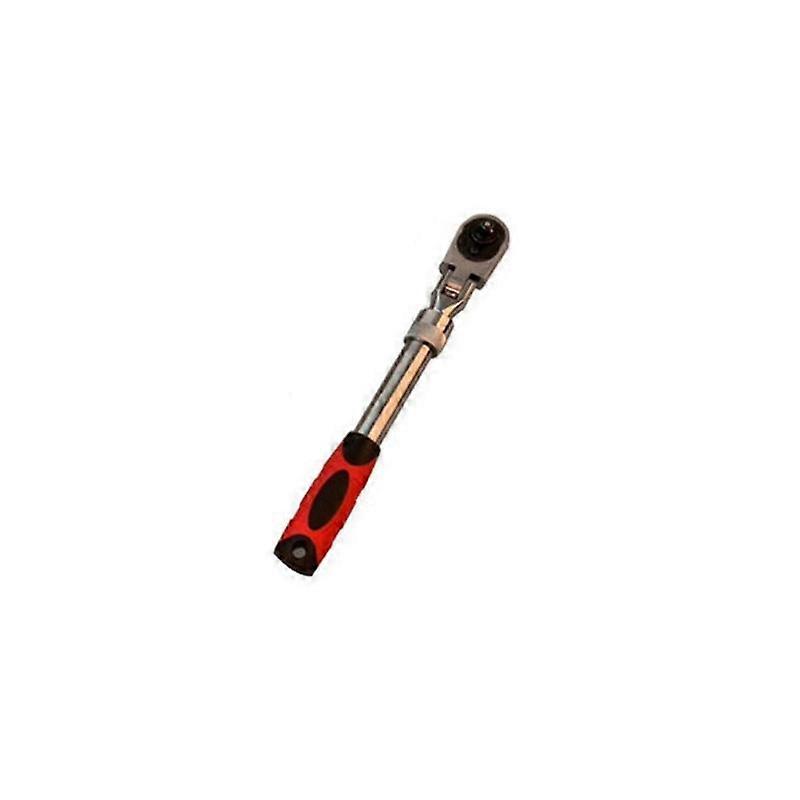 72-tooth Telescopic Ratchet Wrench 1/4 Automatic Quick-release Quick Wrench Telescopic Wrench Movable Head Wrench