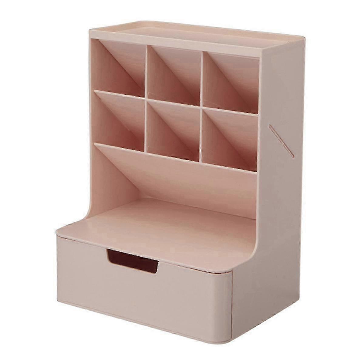 Multifunctional Pen Holder Storage Box Drawer Multi-layer Dustproof Desktop Office Supplies Storage