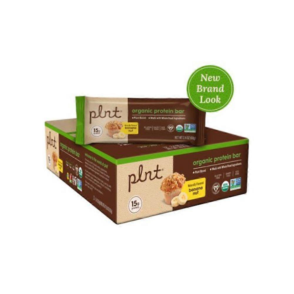Organic Protein Bar Banana Nut (12 Bars)
