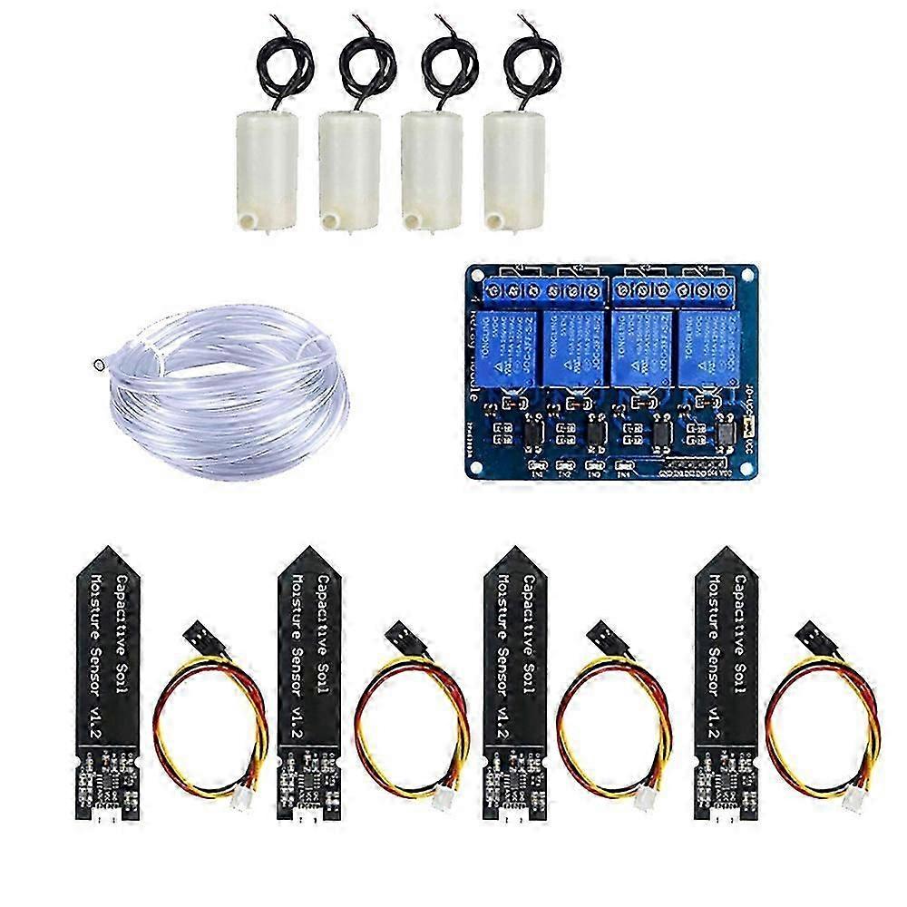 4 Way Automatic Watering Diy Kit Automatic Irrigation Diy Kit Self Watering System