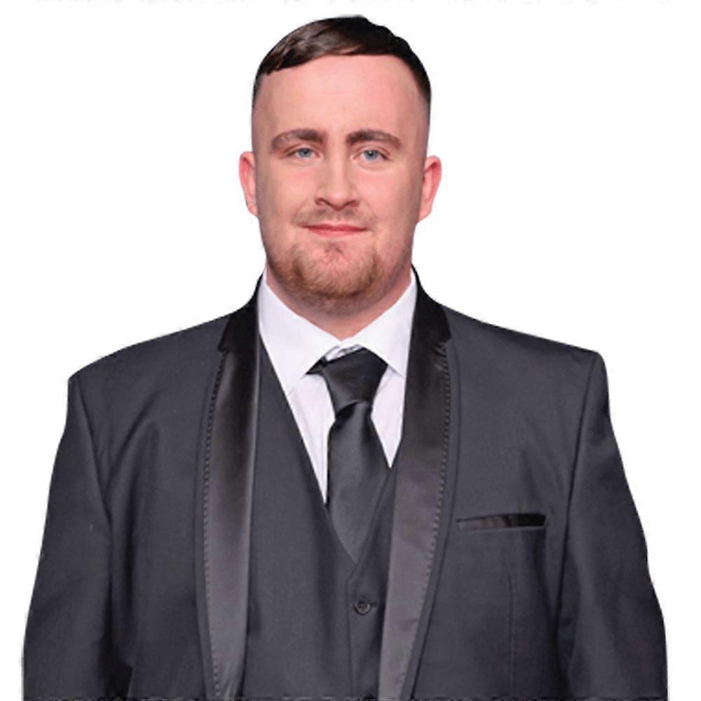 Luke Littler (Anzug) Halbkörper Buddy Ausschnitt