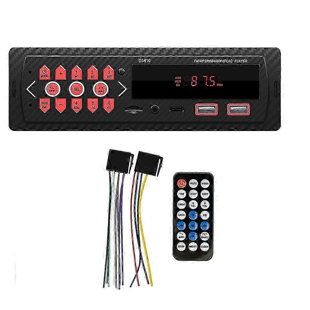 Auto MP3 Player Smart Bluetooth Freisprecheinrichtung Autoradio Audio Stereo Armaturenbrett Bluetooth Multimedia Autoradio Player D3410
