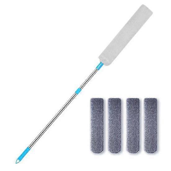 Dust Duster Telescopic Pole Lightweight Design Easy Storage Dusting Wand Dust Brush Multipurpose Cleaning