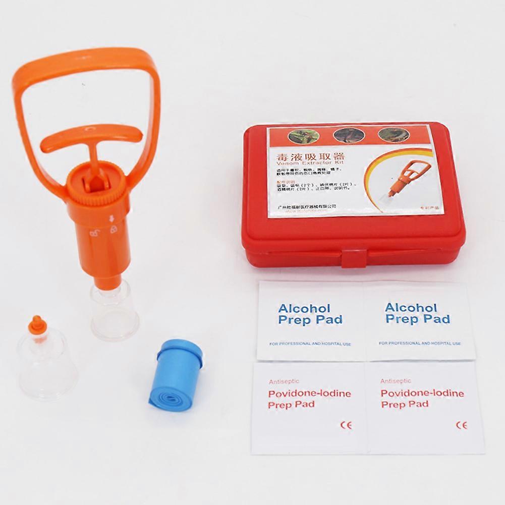 Emergency Outdoor Vacuum Poison Extractor for Bug Bites & Stings