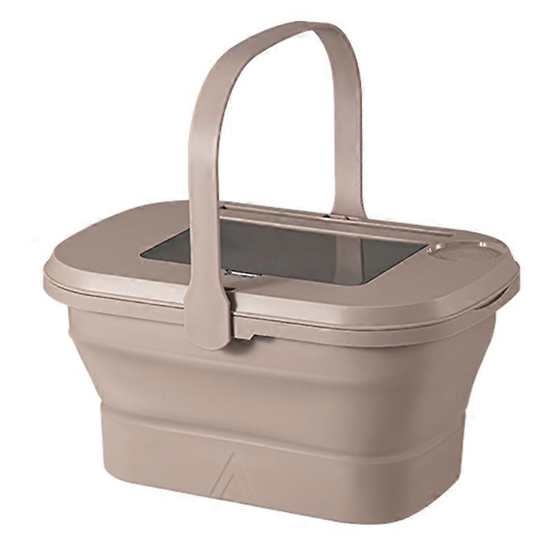 Type B AOTU Multi-Function Outdoor Picnic Basket with Collapsible Table Water Basket
