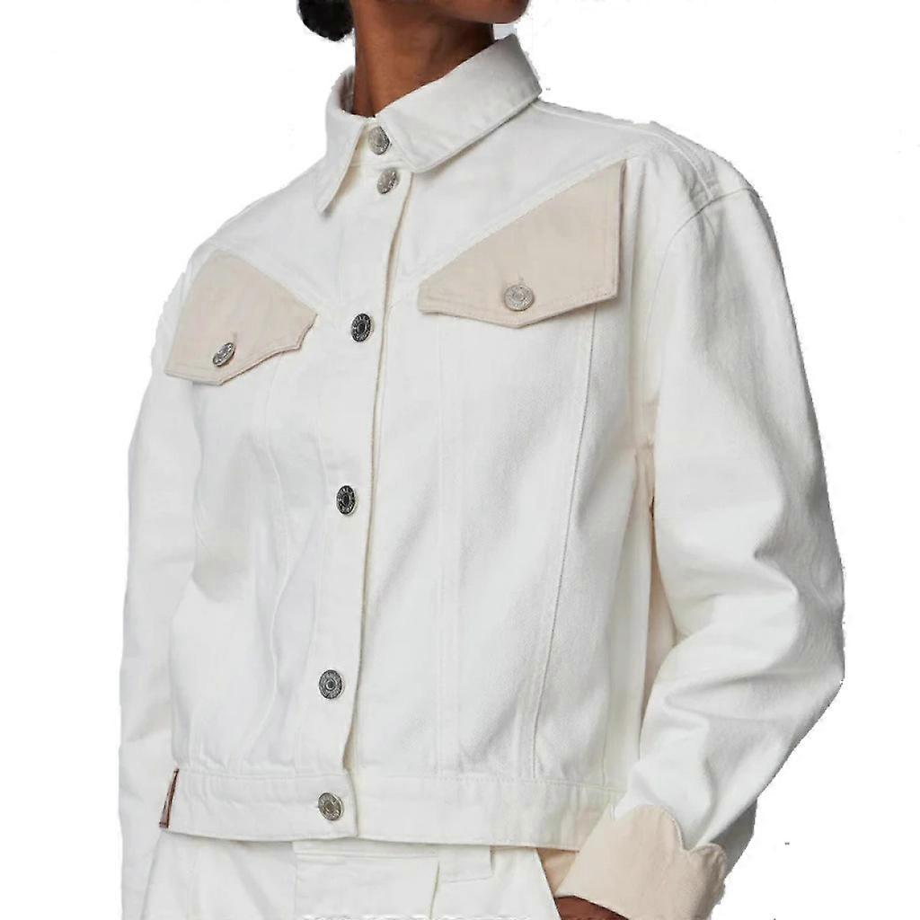 Stella Nova Chaqueta Giacca in cotone bicolore