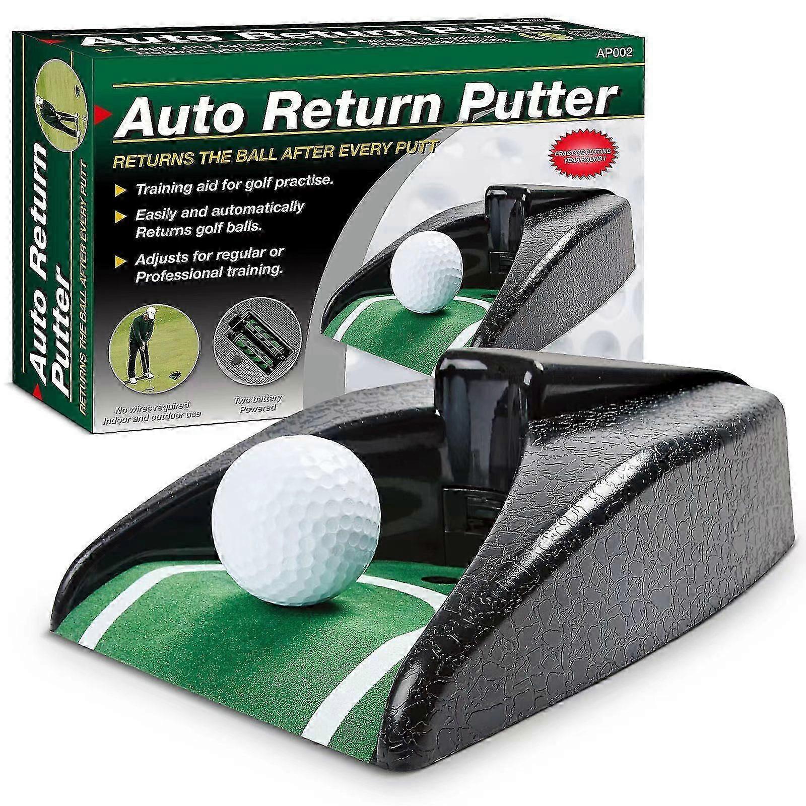 Automatic Electric Gravity Sensor Golf Ball Putting Cup Return Machine Practice Aid