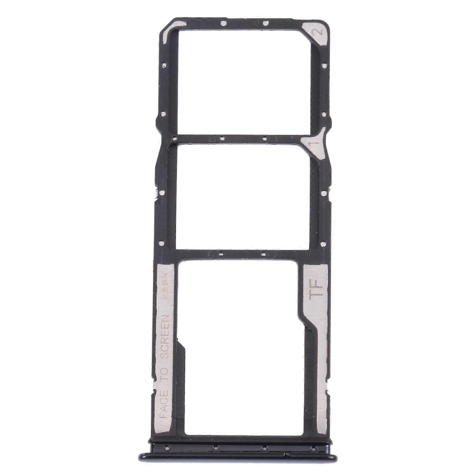 SIM Card Tray+Micro SD Card Tray for Xiaomi Redmi Note 10 4G