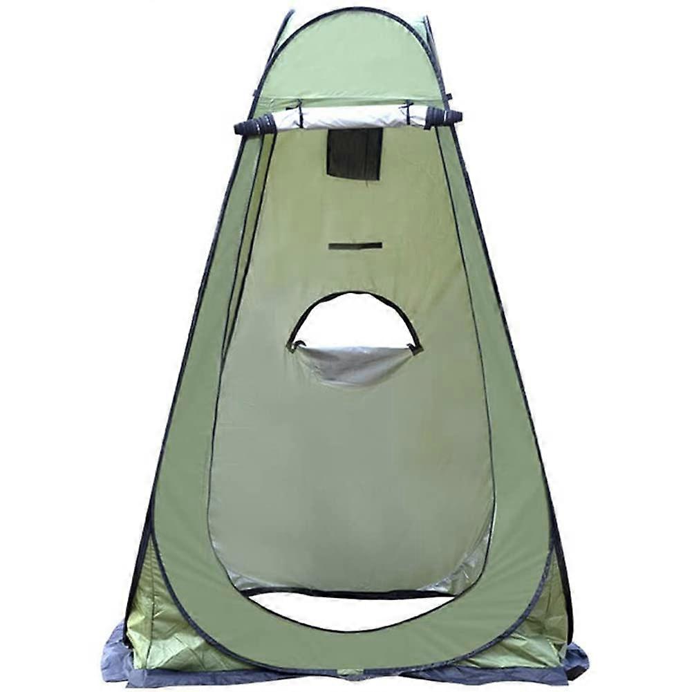 Weatherproof Pop-Up Privacy Shower Tent for Camping, Outdoor Use, Easy Setup, Waterproof Material, Portable Design