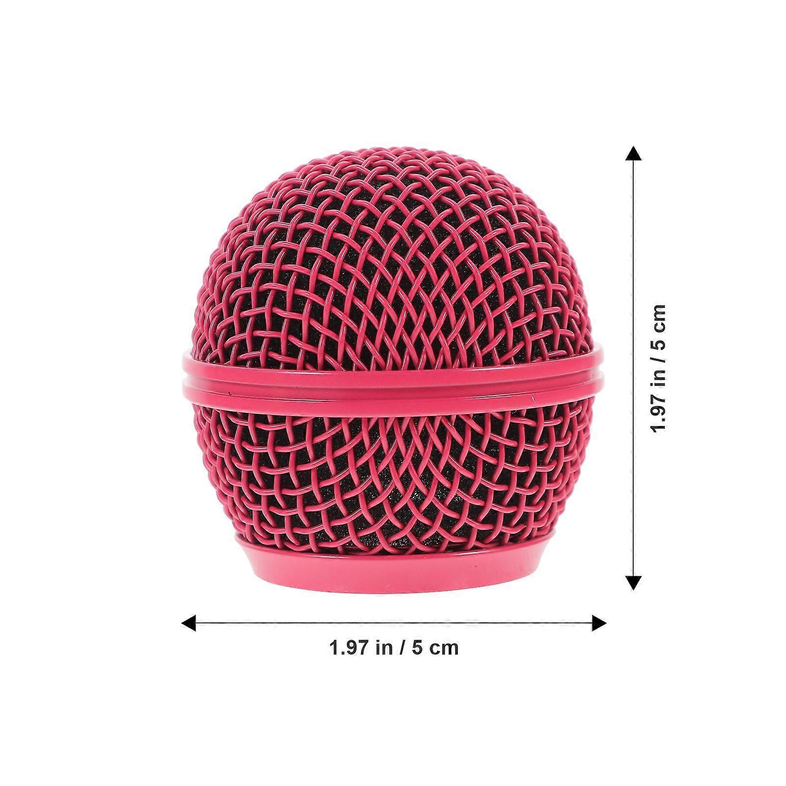 Lot de 4 grilles de microphone de remplacement